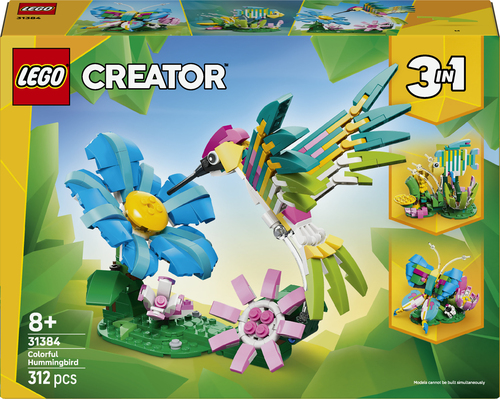 31384 Animaux sauvages : le colibri coloré LEGO® Creator