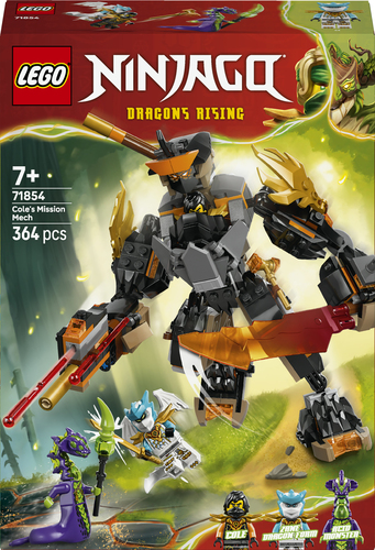 71854 La mission du robot Cole et du dragon Zane LEGO® NINJAGO®