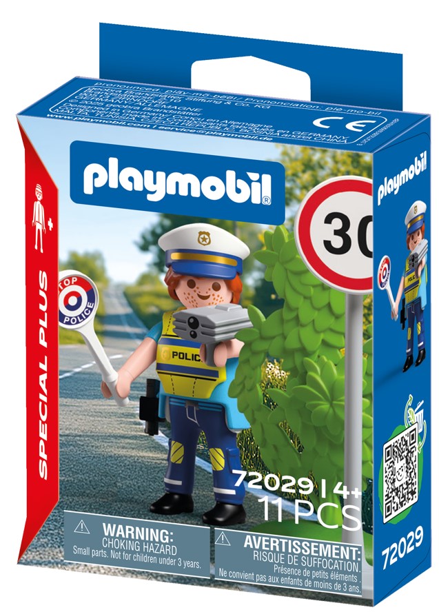 72029 Policier avec radar de vitesse Spécial +