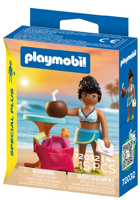 72032 Vacancière à la plage Spécial +