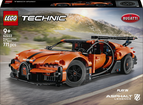 42222 Hypercar Bugatti Chiron Pur Sport LEGO® Technic