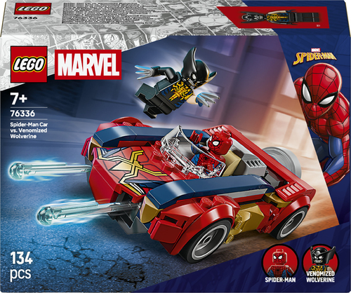 76336 Spider-Man contre Wolverine vénomisé LEGO® Marvel Super Heroes™