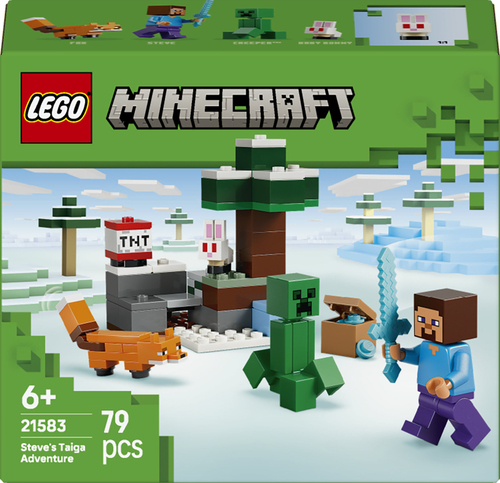 21583 Les aventures de Steve dans la taïga LEGO® Minecraft™