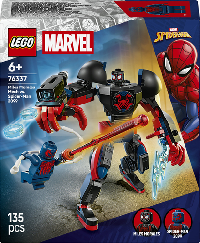 76337 Le robot de Miles Morales contre Spider-Man 2099 LEGO® Marvel Super Heroes™