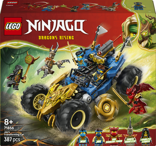 71856 La voiture transformable de Jay LEGO® NINJAGO®