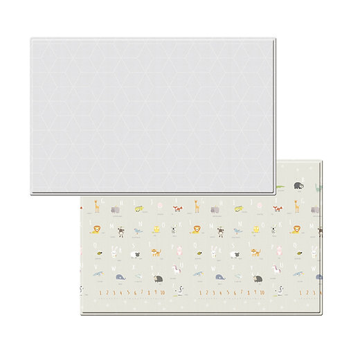 Tapis de jeu réversible Gris Crépuscule