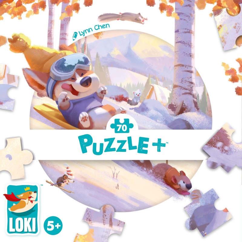 Puzzle+ : LOKI fait de la luge