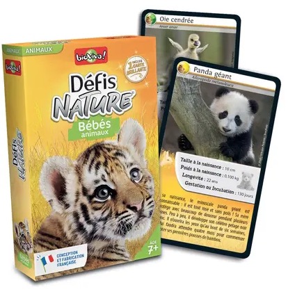 Defis nature - Les bebes animaux