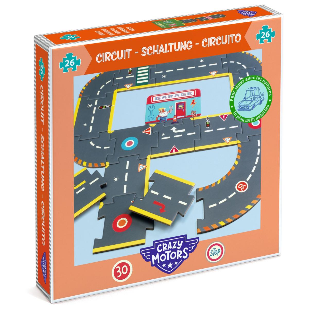 Puzzle Circuit pour voiture -26pcs