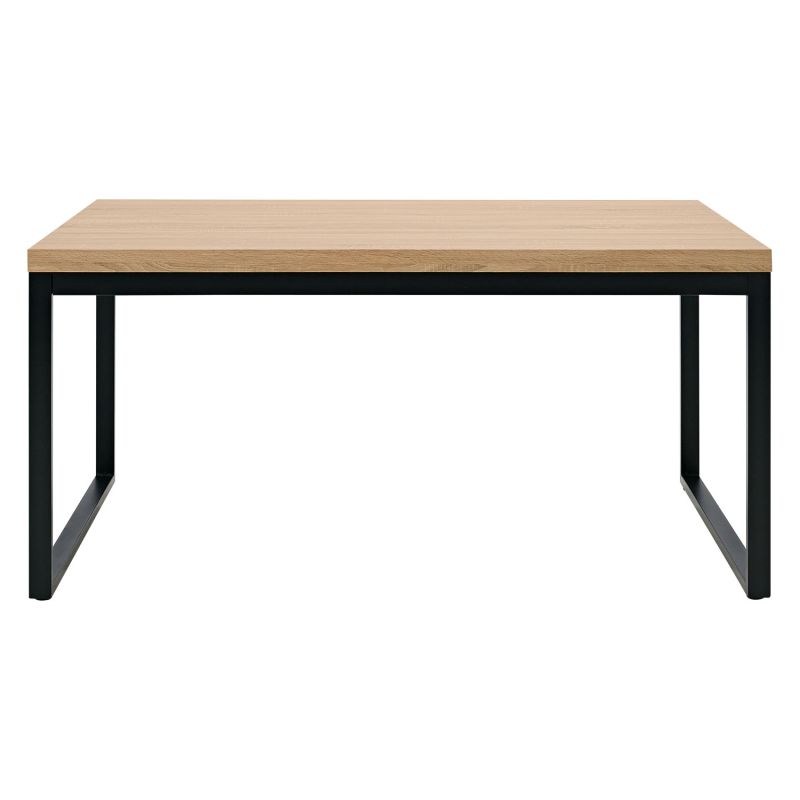 Table 160x90 cm chene - noir