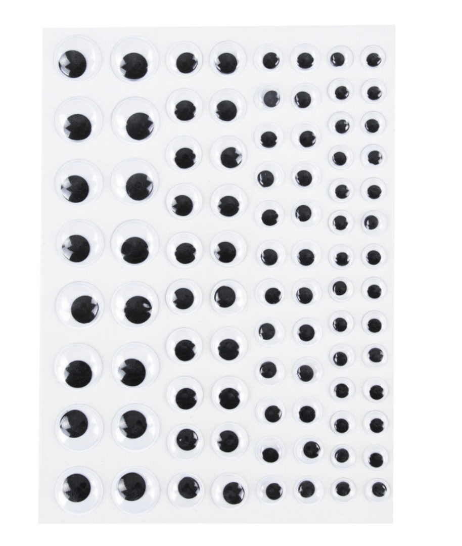 Stickers yeux mobiles X 88 -Tim et Puce - Party Pro