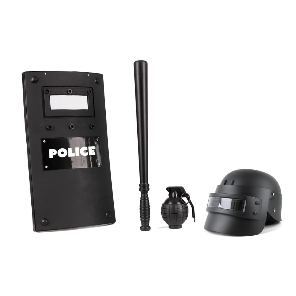 Set Policier 4 pieces enfant - Noir