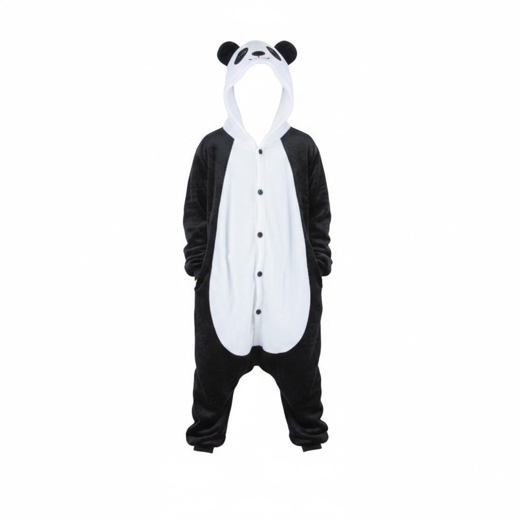 Costume Kigurumi panda 7-9 ans