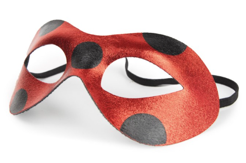 Masque en tissu coccinelle