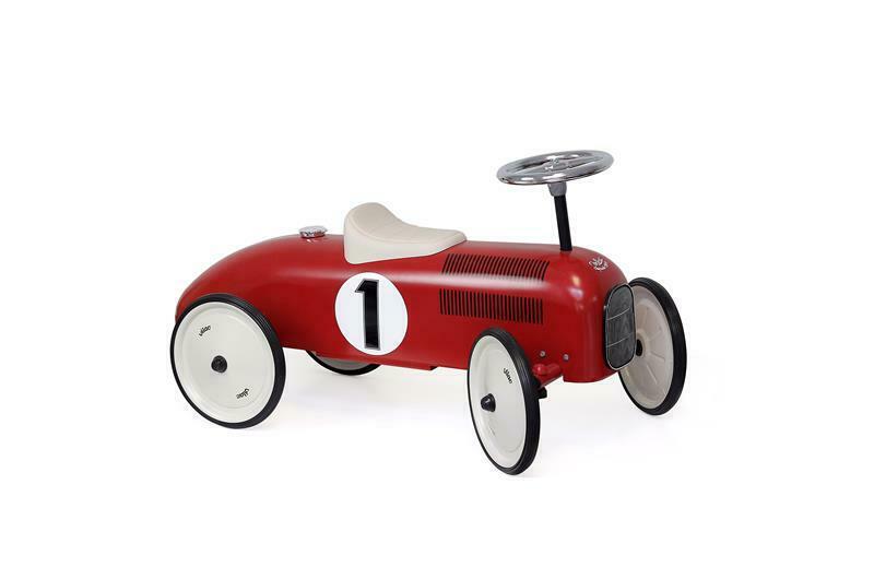 Porteur voiture vintage rouge - Vilac