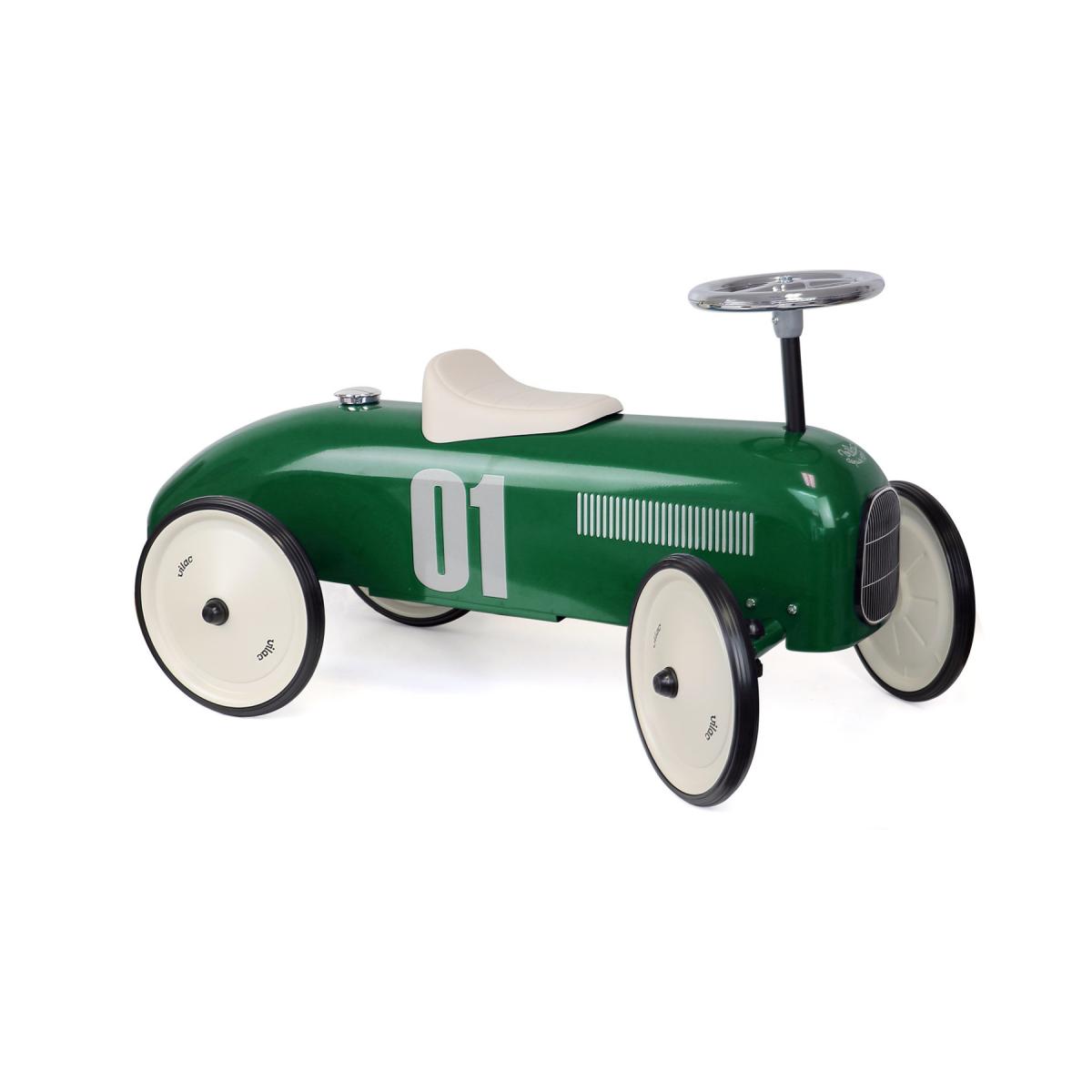 Porteur voiture vintage British Green