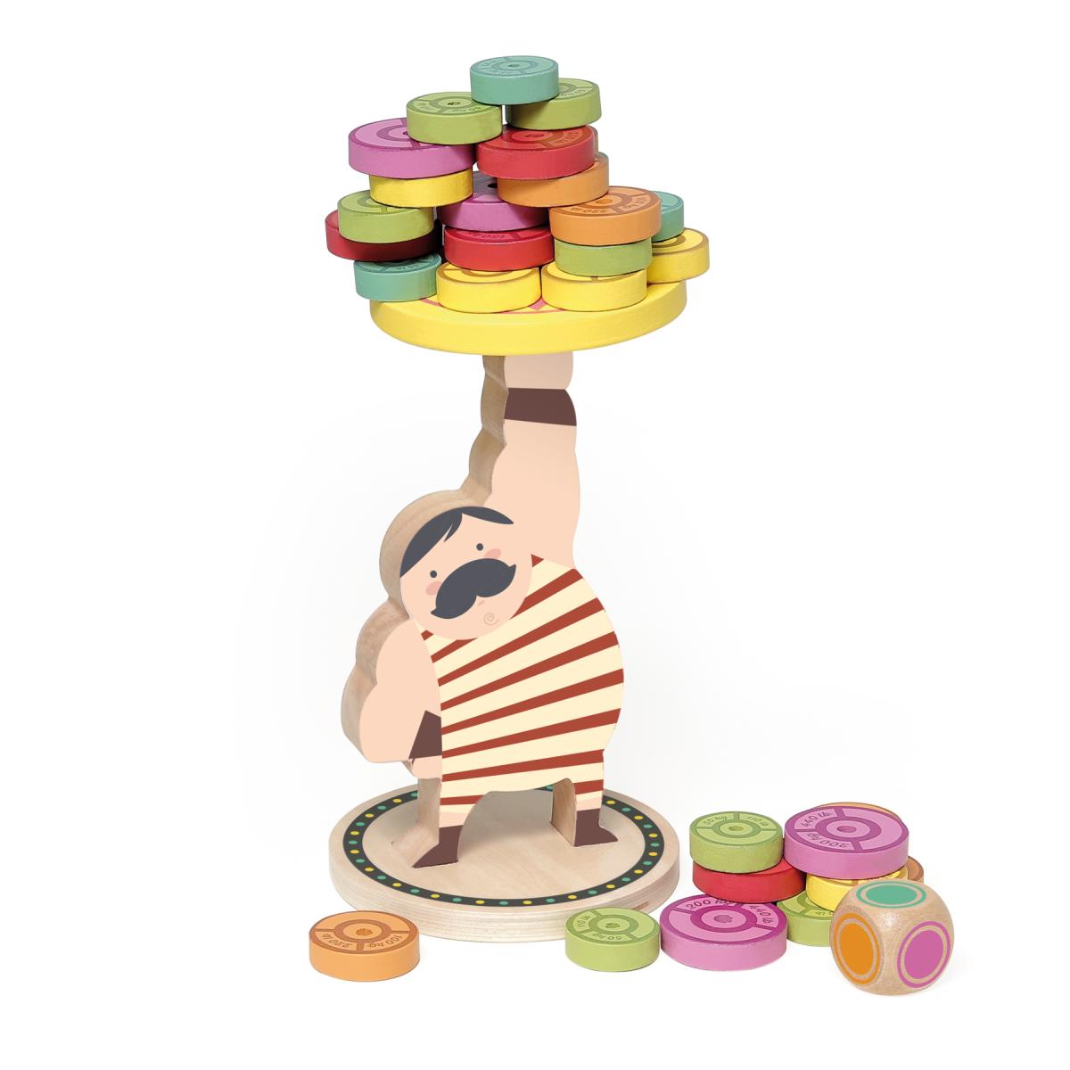 Gaston Biscotos - jeu d equilibre