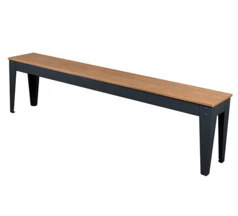 Banc intérieur gris/Noyer venice