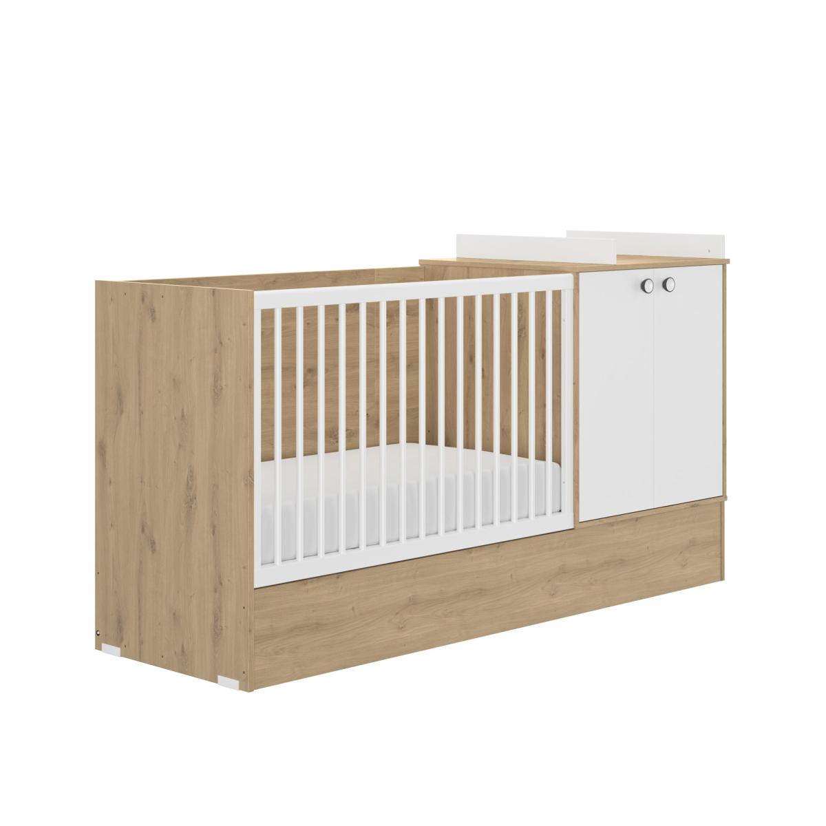 Lit combiné évolutif 60x120