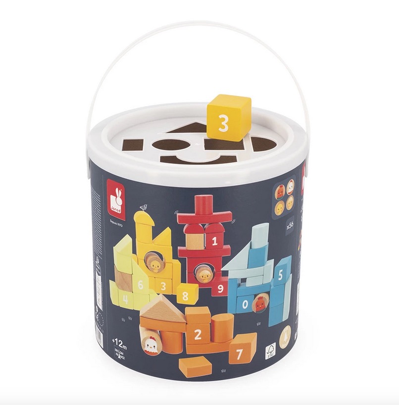 Baril de construction La Ferme - 56 pcs