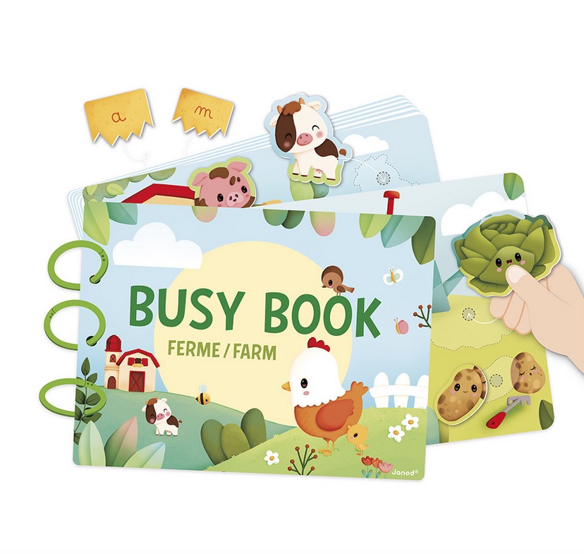 Busy Book - La Ferme - Livre d activites