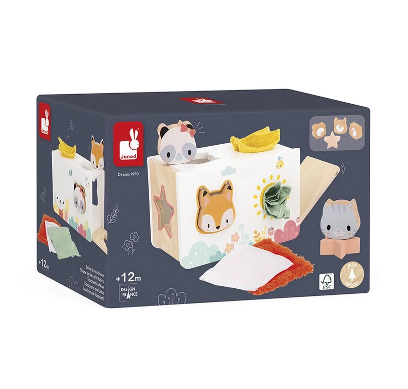 Boite a mouchoirs sensorielle Pure