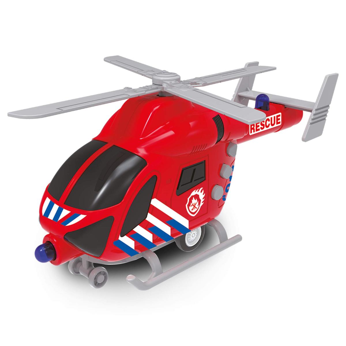 Hélicoptere de Secours -  Véhicule Friction  Sonore et Lumineux