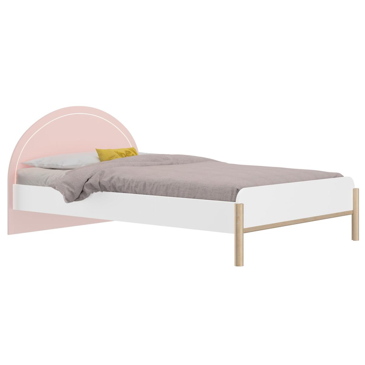 Lit enfant 120x190 cm rose