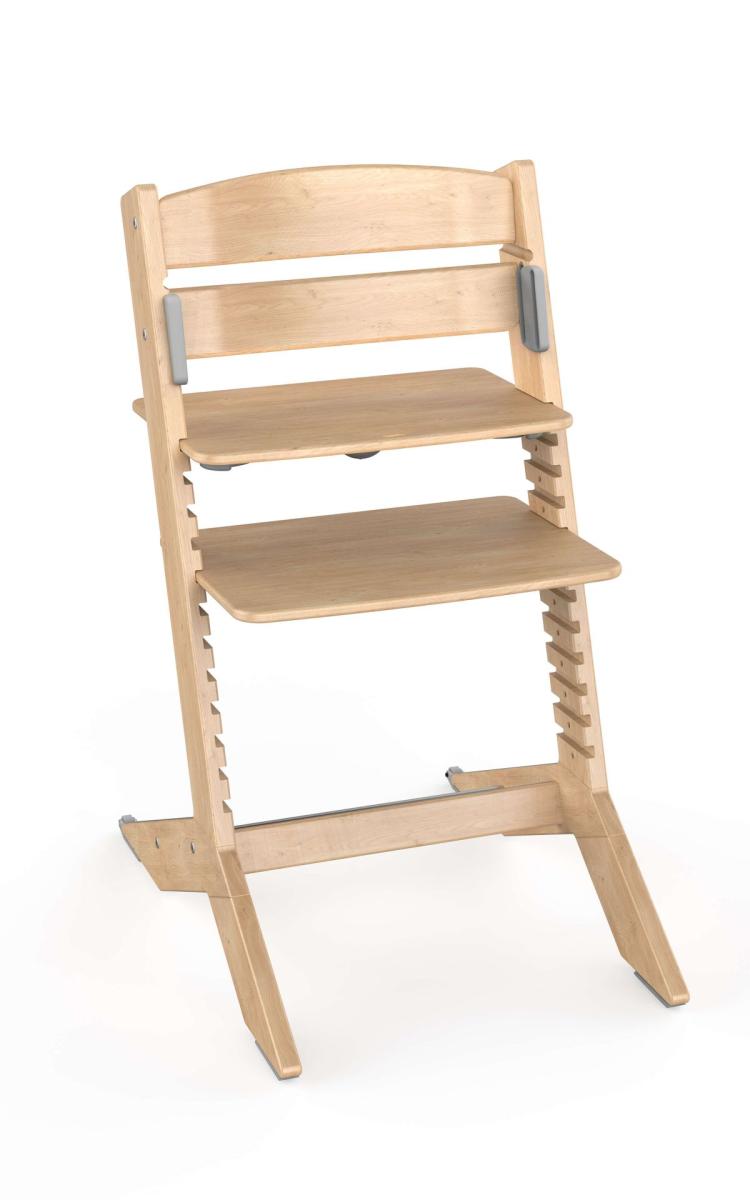 NALA - Chaise haute en bois bébé et enfant