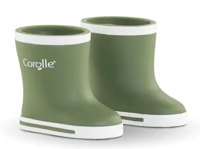 Mc Bottes de pluie kaki poupee 36 cm