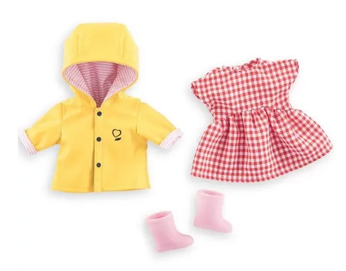 Mc coffret vive la pluie poupee 36 cm
