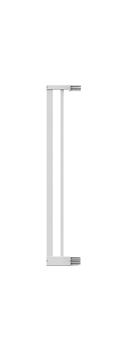 Extension barrière Easylock Flat Step - Blanc, 10 cm