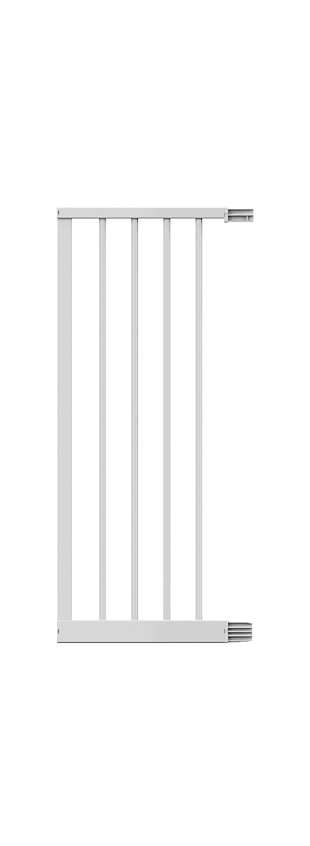 Extension barrière Easylock Flat Step - Blanc, 30 cm