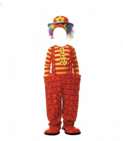 Costume de clown 4 - 6 ans