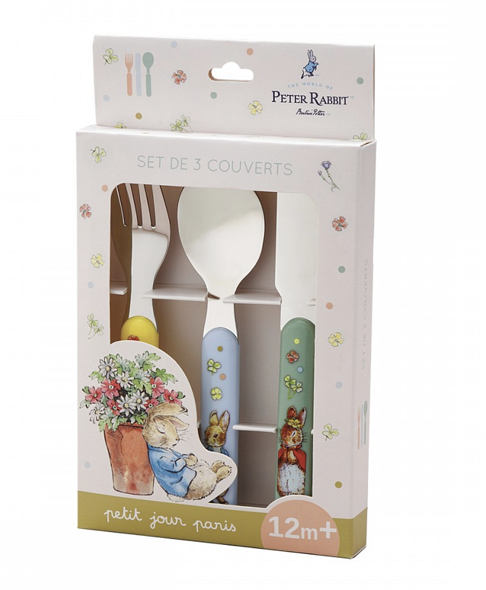 SET DE 3 COUVERTS PIERRE LAPIN