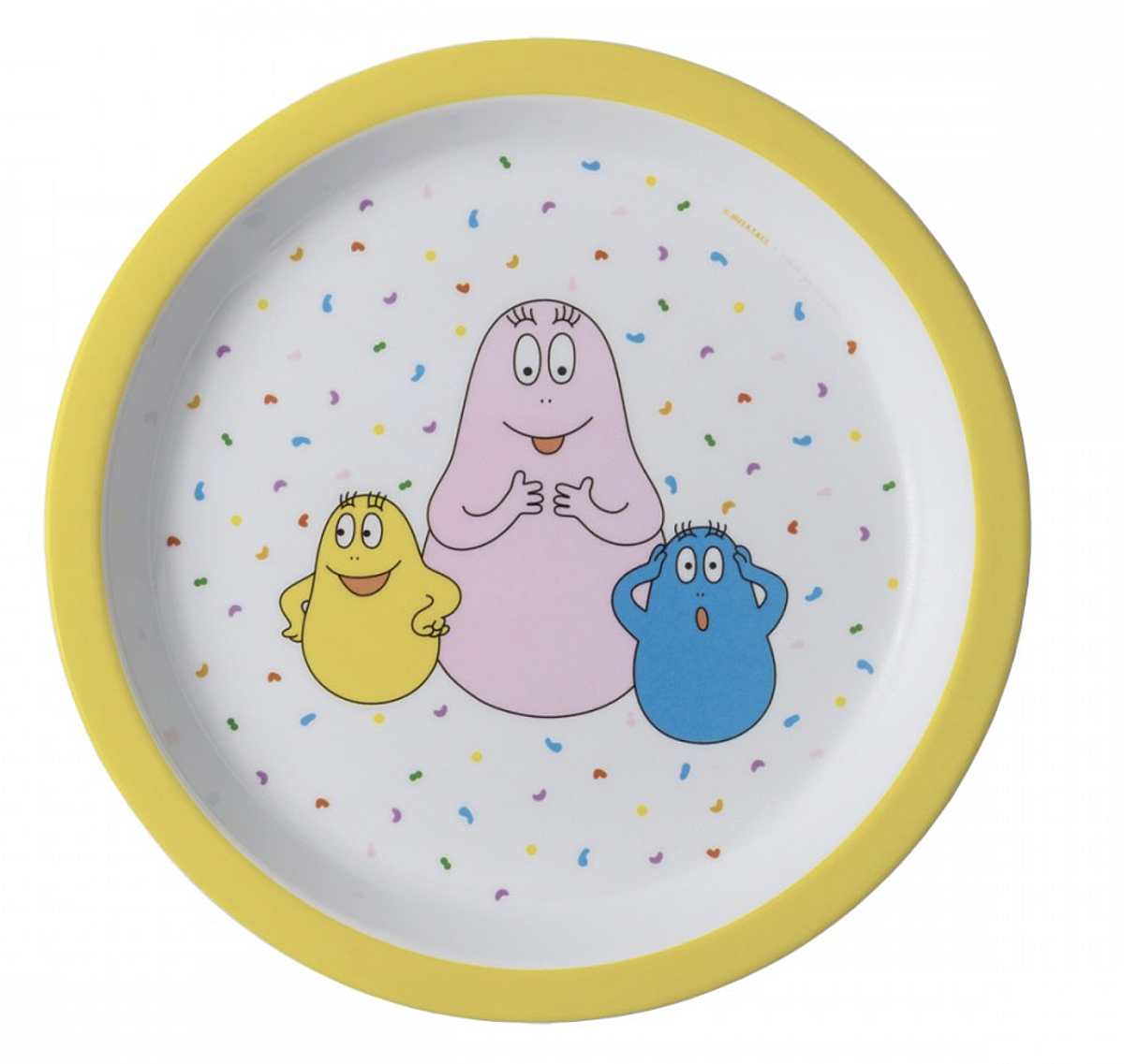 Assiettes Bébé Barbapapa 18cm