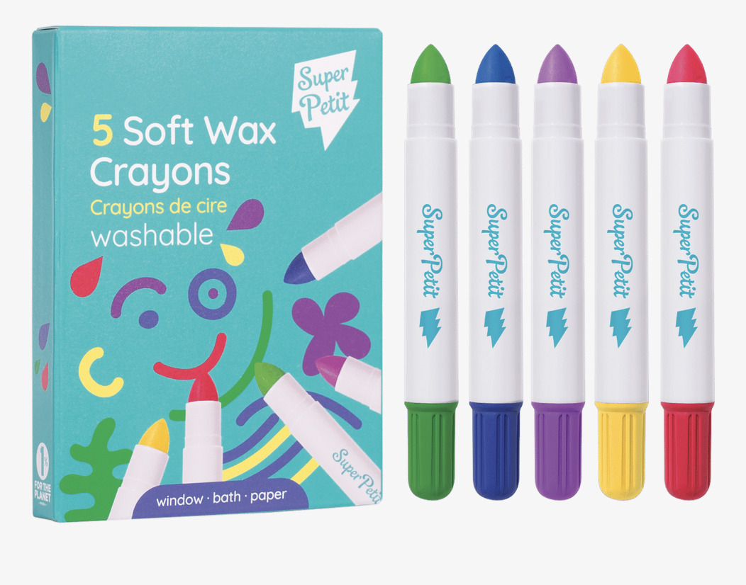 5 crayons de cire twistables
