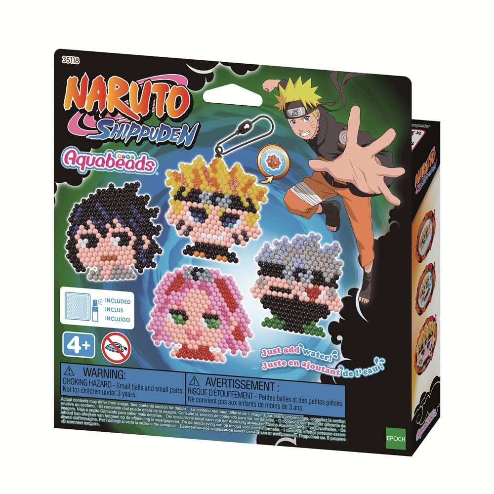 Aquabeads Le kit porte-cles Naruto