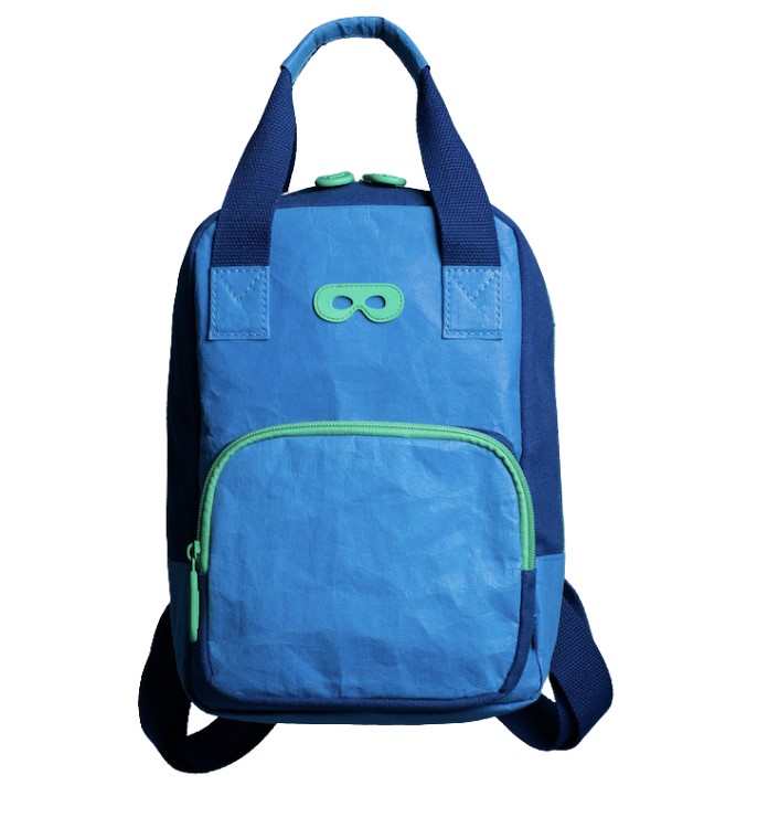 Sac a dos enfant eco-responsable - bleu marine Billy