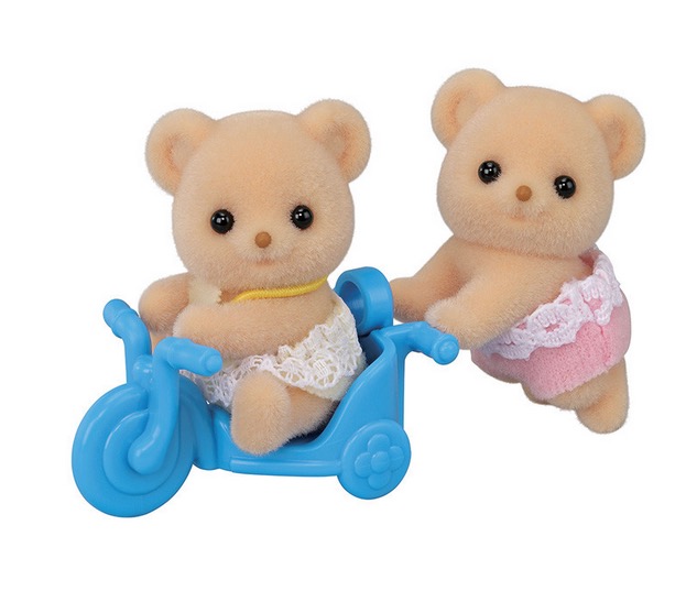 Les jumeaux Ours Biscuit avec accessoire