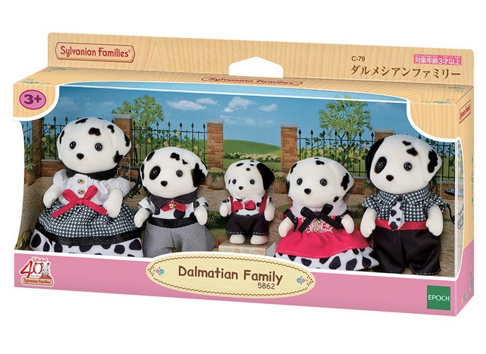 Sylvanian Families La famille Dalmatien