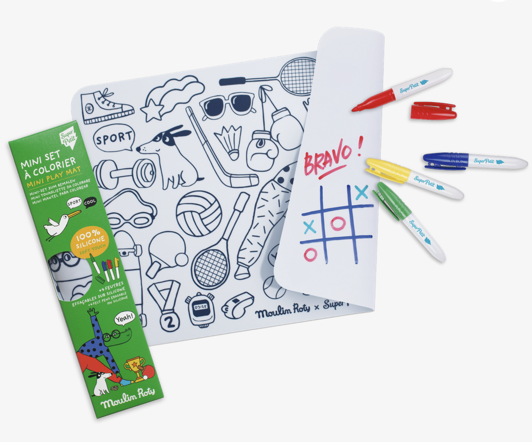 Mini set a colorier - les loufoques