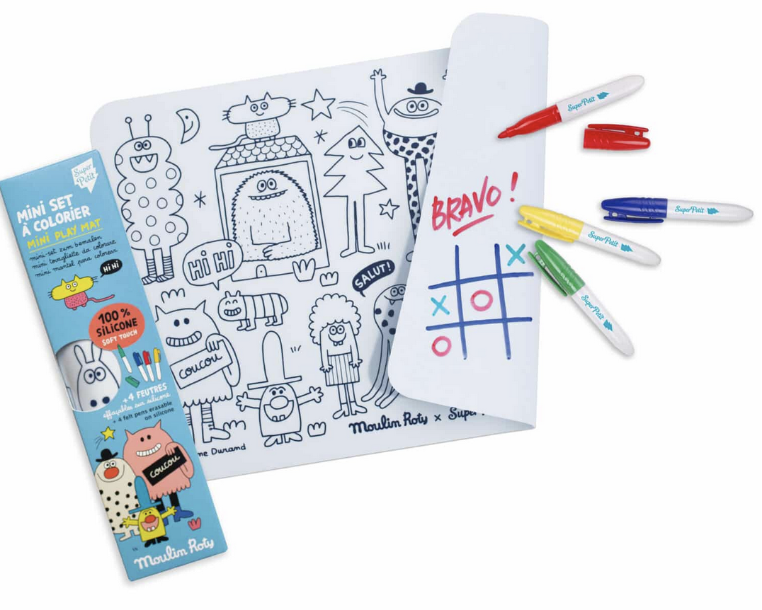 Mini set a colorier - les schmouks