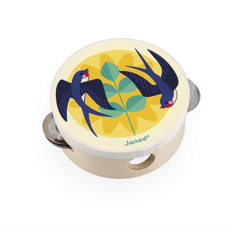 Petit Tambourin en bois - Gioia