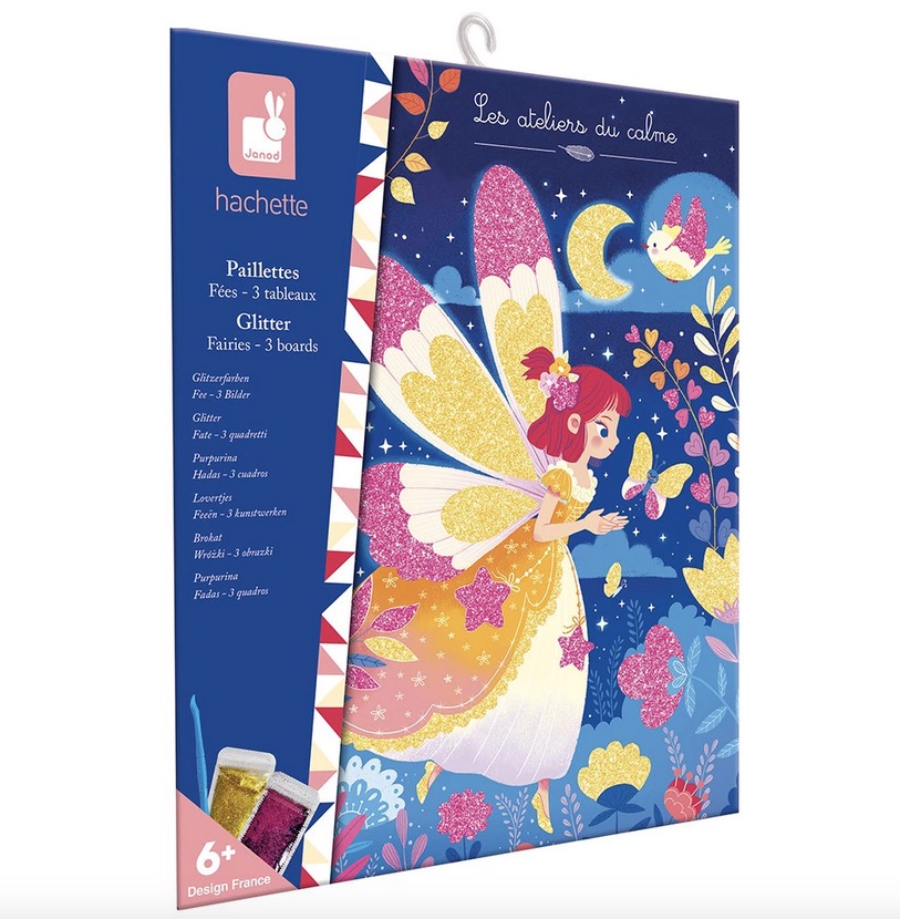 Paillettes a coller Fees - Kit creatif