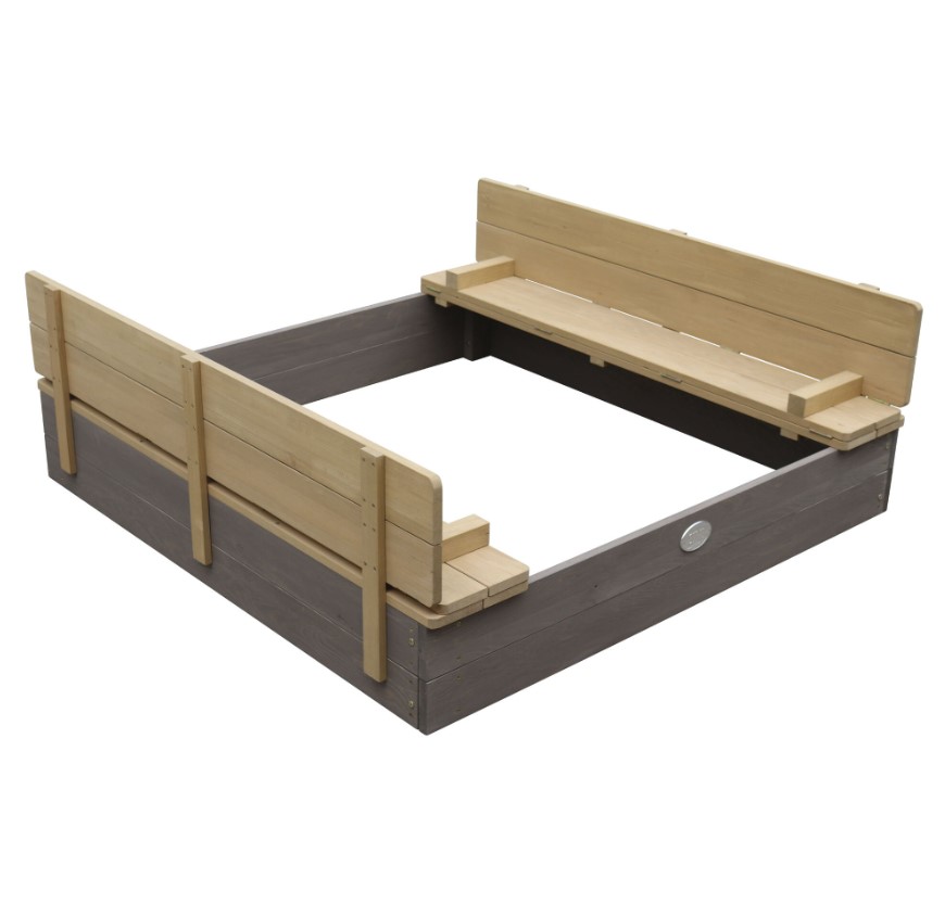 Bac à sable Ella XL gris-marron édition limitée