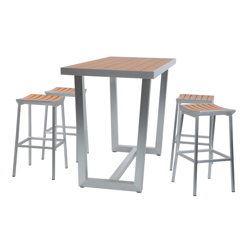 Bar alu James table + 2 tabourets