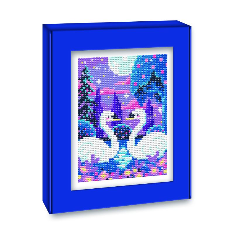 peinture au diamant - au clair de lune