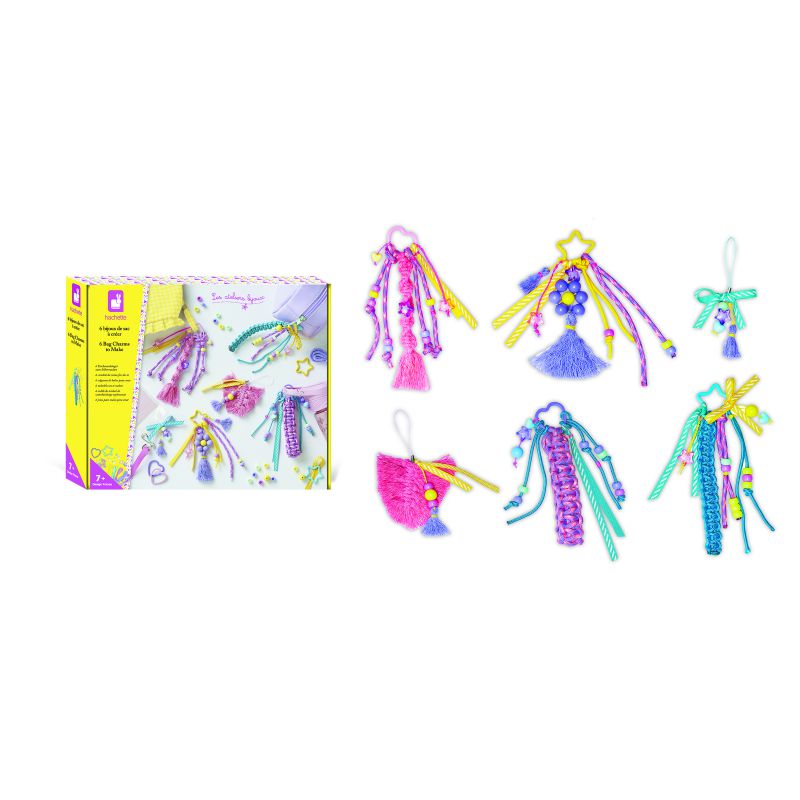 6 bijoux de sac à créer - à partir de 7 ans