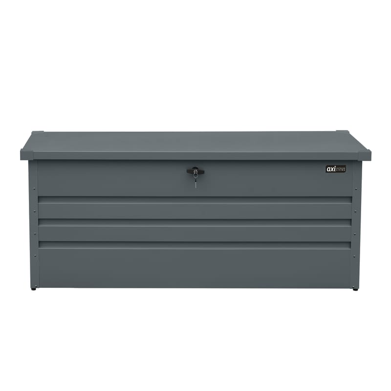Coffre rangement métal Miles 600L gris